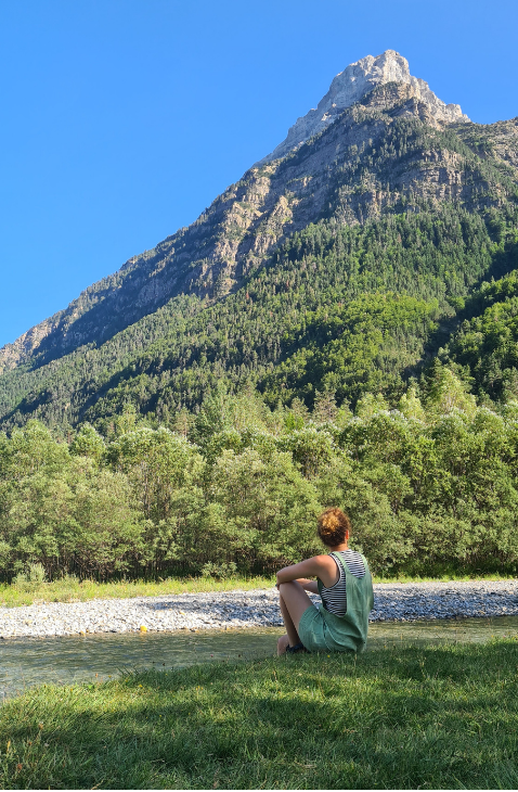 María Martínez psicóloga en la naturaleza